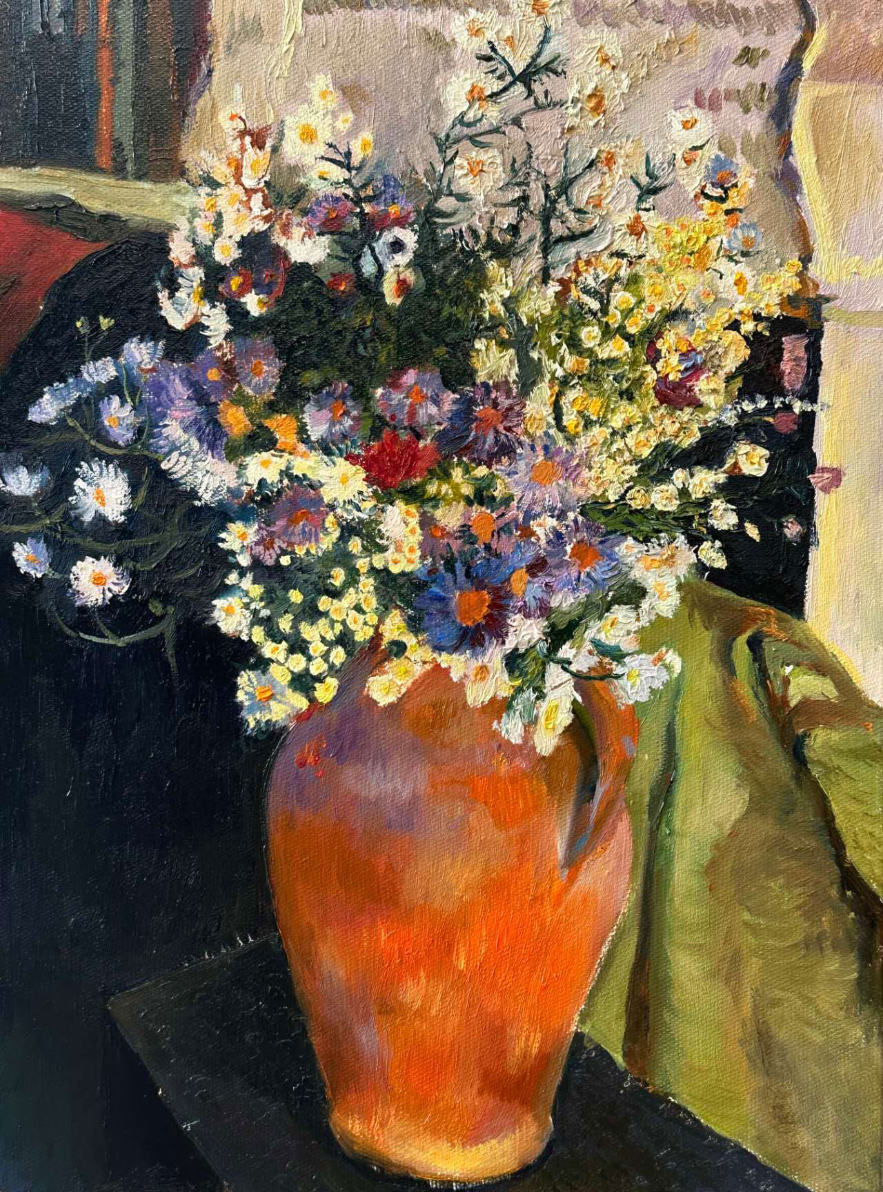 Wild Bloom in Terracotta